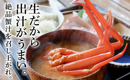 北海道産 生オオズワイガニ メス 1kg （加熱用） 〈斉藤水産〉 AM158