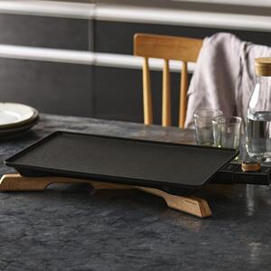 薄型ホットプレート IHU-A10-B ブラック アイリスオーヤマ 【無段階