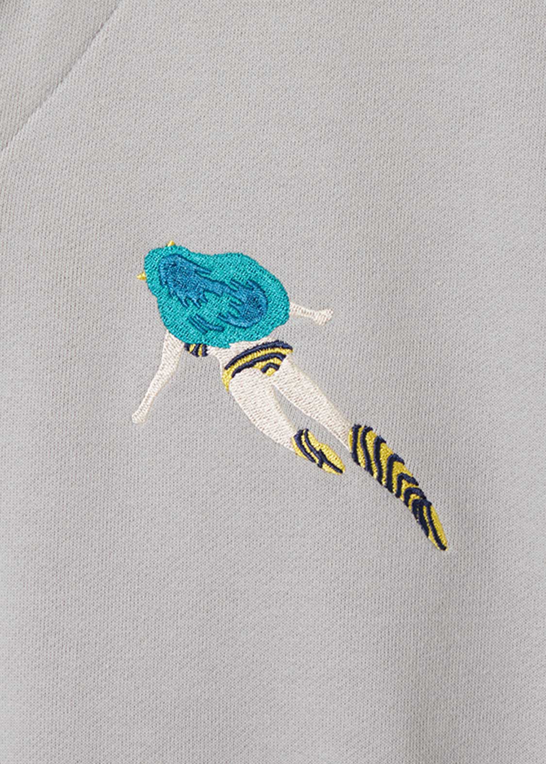 ラム&テン｜裏毛スウェットカーディガン｜ユニセックス｜グラニフ