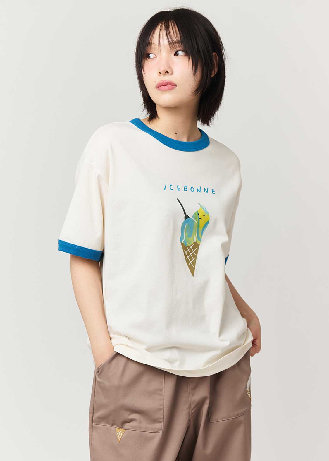 弥海砂＆レム｜ビッグシルエットTシャツ｜ユニセックス｜グラニフ