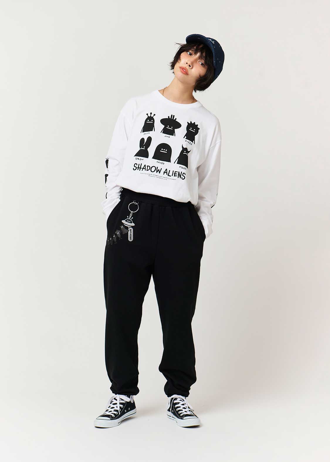 ビューティフルシャドーエイリアンズ｜裏毛パンツ｜ユニセックス