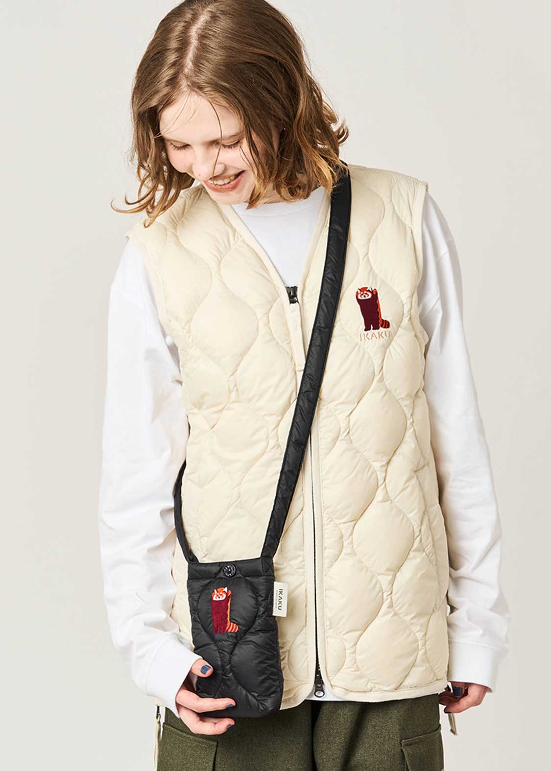 イカク(TAION)｜ダウンサコッシュ｜ユニセックス｜グラニフ(graniph