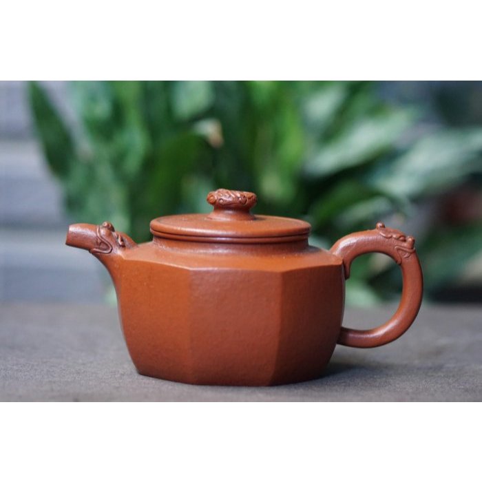 乾隆年製 朱泥茶壺 早期朱泥壺大清乾隆年製