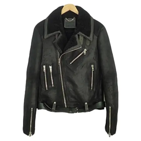 ディーゼルブラックゴールド レザージャケット 革ジャン 44 中古・古着