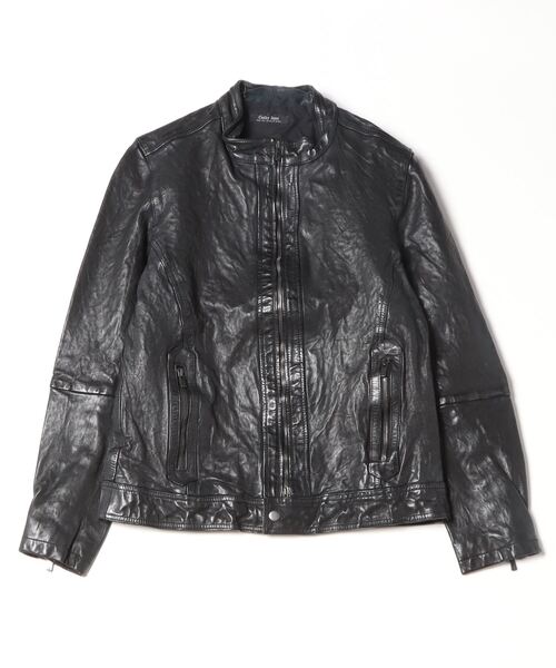 Cathy Jane キャシージェーン ライダースジャケット シングル 柔らかい