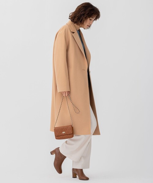 CLASSY.1月号掲載】ウールカシミヤビーバー チェスターコート