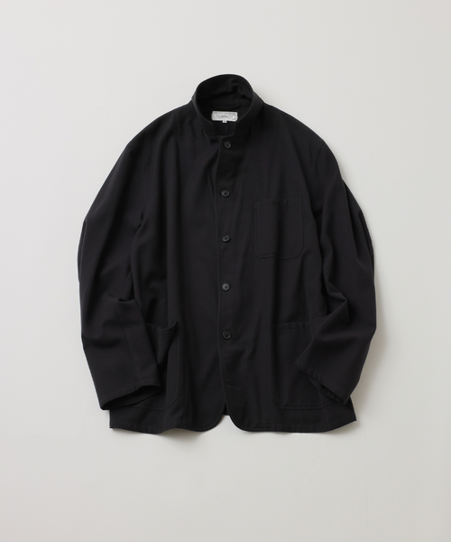 FOLL / フォル】washed wool cotton daily jacket（テーラード