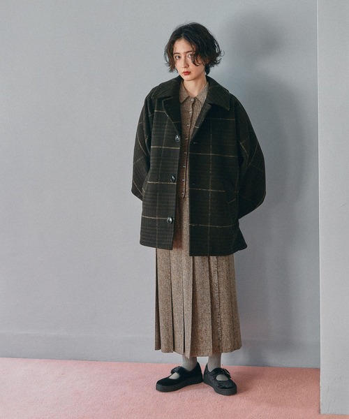 セール】ライトモッサドルマンジャケットコート（ブルゾン）｜niko and