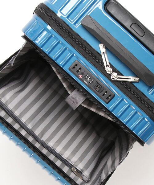 クレスタ フロントポケット付きスーツケース 2～3泊 機内持ち込み