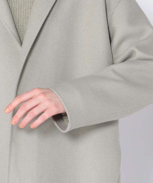 セール】ライトメルトン チェスターコート（チェスターコート