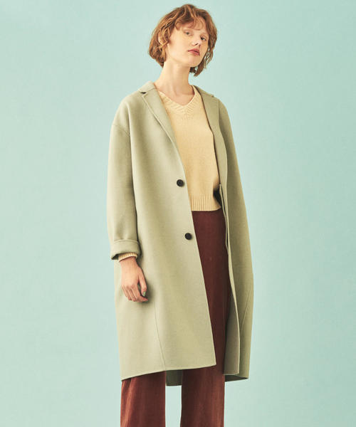 セール】ライトメルトン チェスターコート（チェスターコート