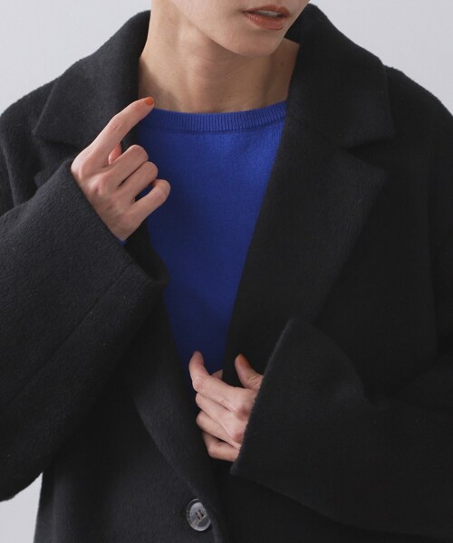 セール】カシミヤブレンドウールチェスターコート（チェスターコート