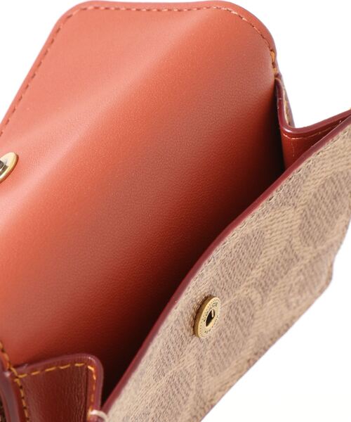 COACH（コーチ）の「ミニ トライフォールド ウォレット・シグネチャー