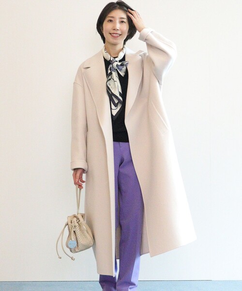 otonaMUSE掲載】MANTECOリバー ロング コート（チェスターコート）｜23