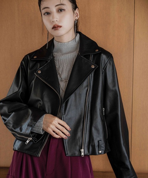 レザーWライダース(HARE)（ライダースジャケット）｜HARE（ハレ）の