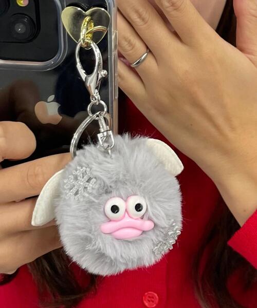 セール】WEGO/ゆきんこモンスターぬいぐるみキーホルダー