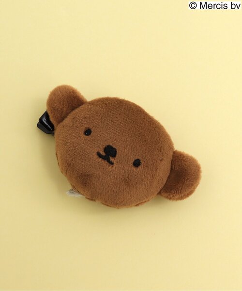 miffy】マスコット前髪クリップ〈ボリス〉（バレッタ/ヘアクリップ