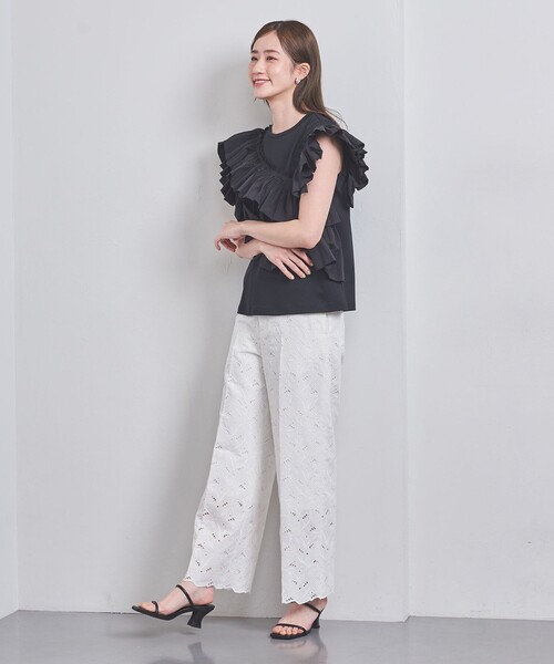 UNITED ARROWS（ユナイテッドアローズ）の「スカラップレース パンツ