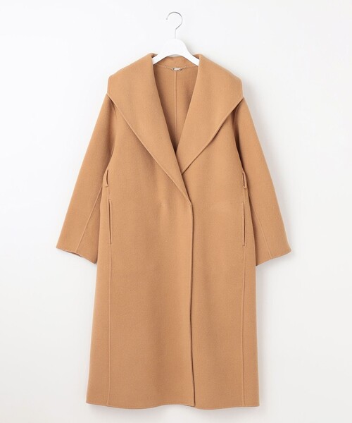 ウールリバーロング コート（その他アウター）｜自由区（ジユウク）の