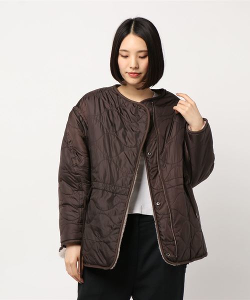 CASA FLINE（カーサフライン）の「ウールボアx再生ポリエステル