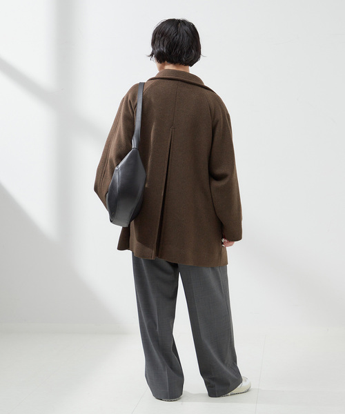 セール】MANTECO GIOLICA スタンドショートコート（その他アウター