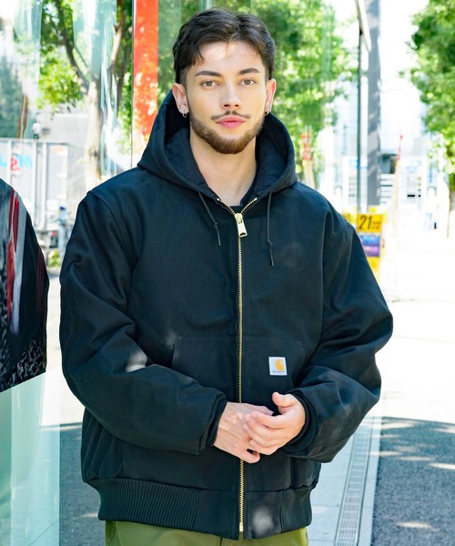 Carhartt カーハートアクティブジャケットダックパーカーブラック