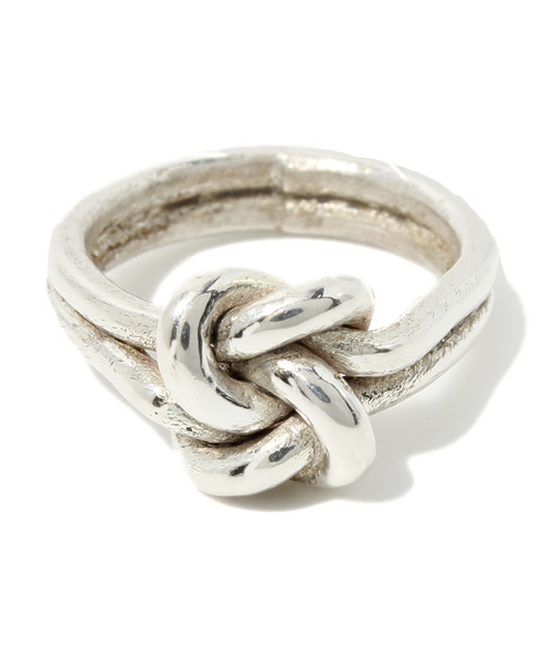 Unisex＞金細工またよし / 結びリング（小）（リング）｜fennica
