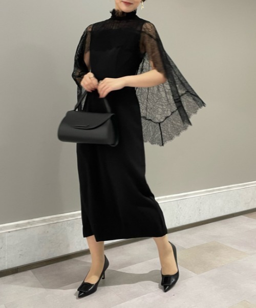 CELFORD（セルフォード）の「レースケープドレス（ドレス）」 - WEAR