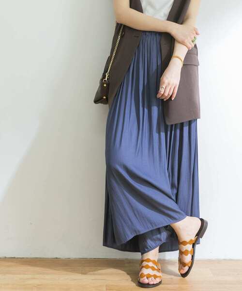 URBAN RESEARCH（アーバンリサーチ）の「割繊ラップギャザースカーチョ