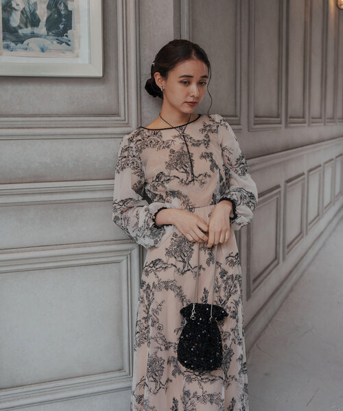 Kastane（カスタネ）の「【オケージョンドレス/結婚式】embroidery