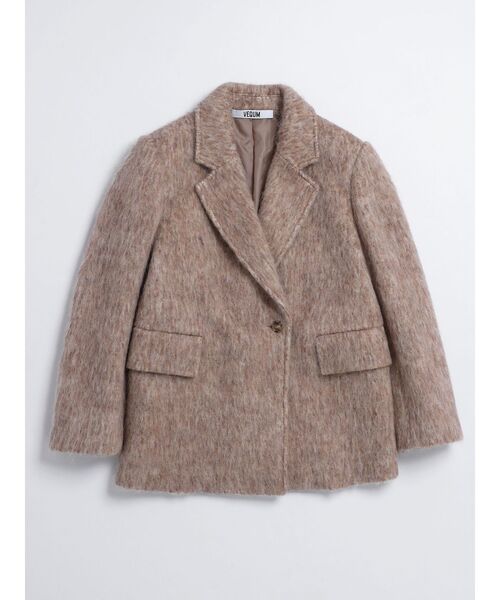 VEQUM（VEQUM）の「【VEQUM】SHAGGY JACKET COAT（テーラード