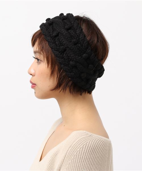 Samansa Mos2（サマンサ モスモス）の「ぽこぽこニットヘアバンド