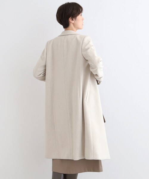 セール】【定番人気！/名品コート/日本製】ウール100%チェスターコート