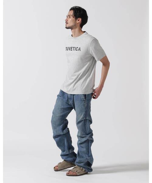 エーエフアーティファクト/A.F ARTEFACTデニム サルエルパンツ ブルー