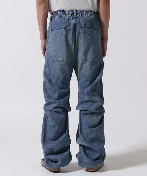 セール】A.F ARTEFACT/エーエフ・アーティファクト/DENIM tuck Slim