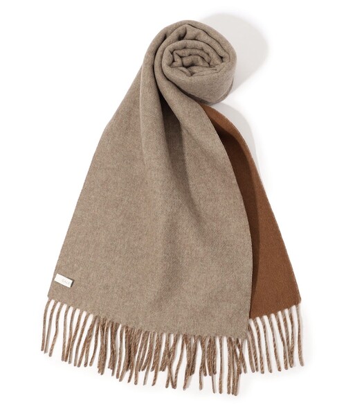 GALERIE VIE カシミヤダブルフェイスマフラー（マフラー）｜GALERIE