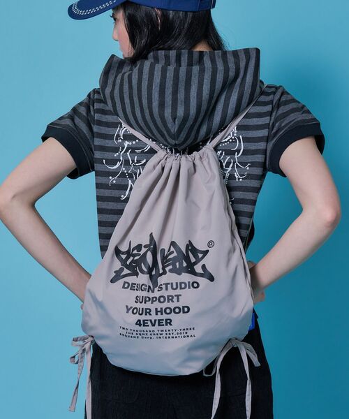 新色追加【SEQUENZ（シークエンズ）】2 FACE STRING KNAPSACK