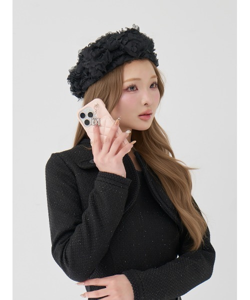 キルティングミラーDDチャームiPhoneケース（スマホケース/カバー