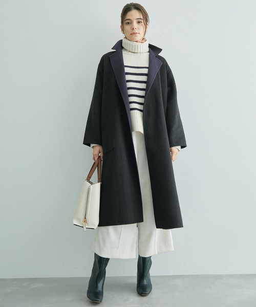 ROPE'（ロペ）の「【一部直営店舗・WEB限定】リバーシブルウールコート