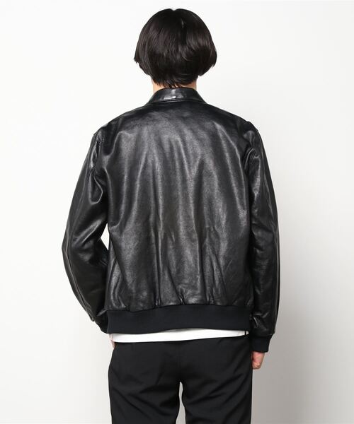 美品 OMNIGOD オムニゴッド ラムレザー A-2 レザージャケット 4 【公式