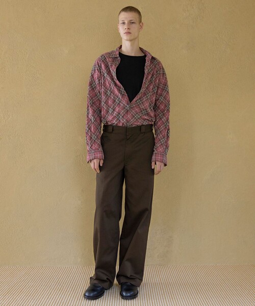 Dickies × monkey time＞ツイル ローライズ バギー パンツ