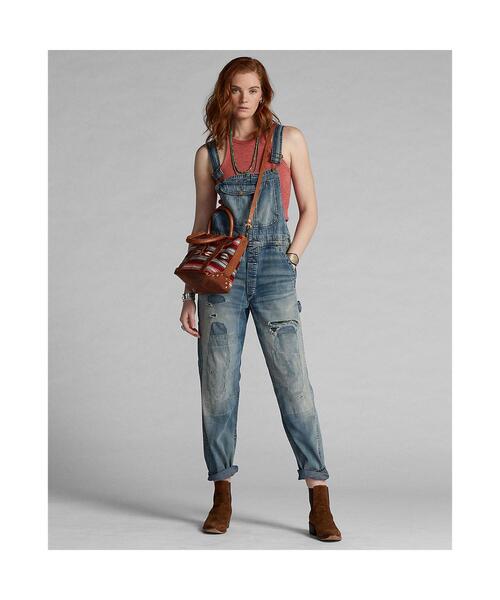 販売済み RRLデニムオーバーオール RRL Ralph Lauren（ダブルアール