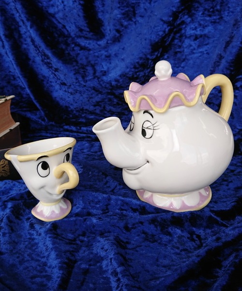 ポット夫人＆チップ Disney 美女と野獣 ポット夫人＆チップ ティーSET