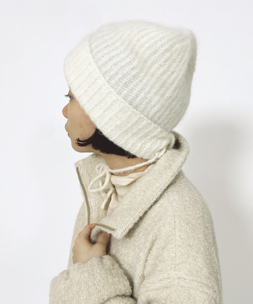 セール】アルパカMIXニットキャップ（ニットキャップ/ビーニー）｜EDIT