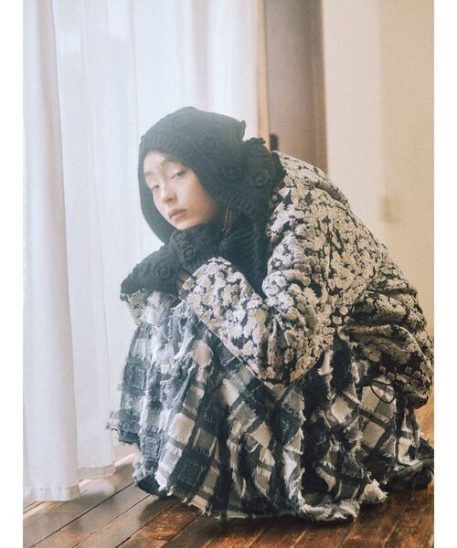 セール】おはなニットバラクラバ（ニットキャップ/ビーニー）｜merry