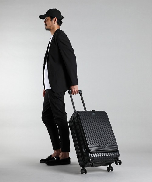 ヴィラージュ' ファスナー キャリーバッグ 54L / Mサイズ（スーツ