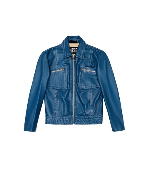 DIESEL（ディーゼル）の「メンズ レザージャケット（ライダース