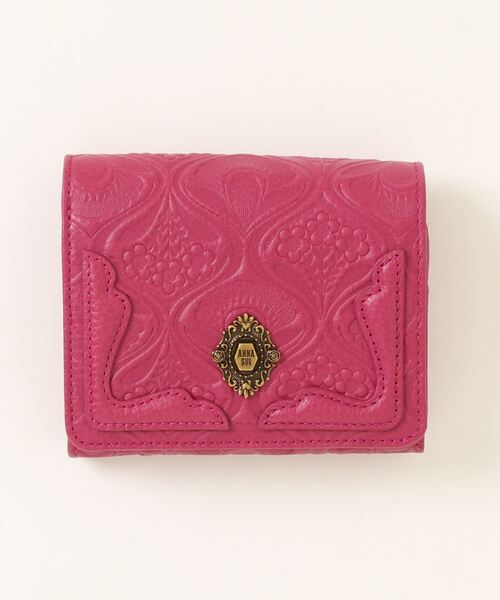 芍薬 新品 アナスイANNA SUI 折財布 ノヴァ ノヴァ 口金二つ折り財布
