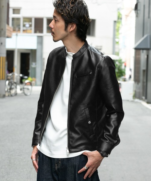 アーバンリサーチ ロッソ レザー ジャケット アーバンリサーチロッソ