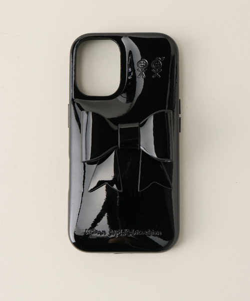 Urban Sophistication】 BlackBow ：iPhoneケース 16（スマホケース